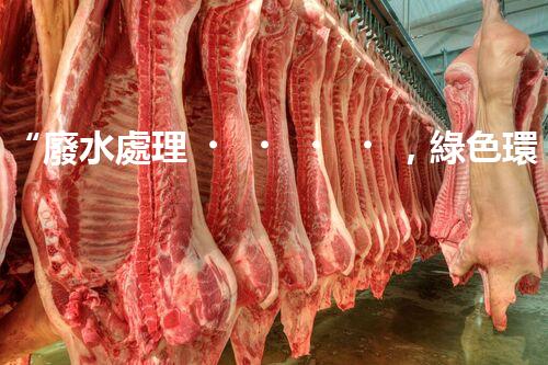 “廢水處理，綠色環(huán)保新篇章”